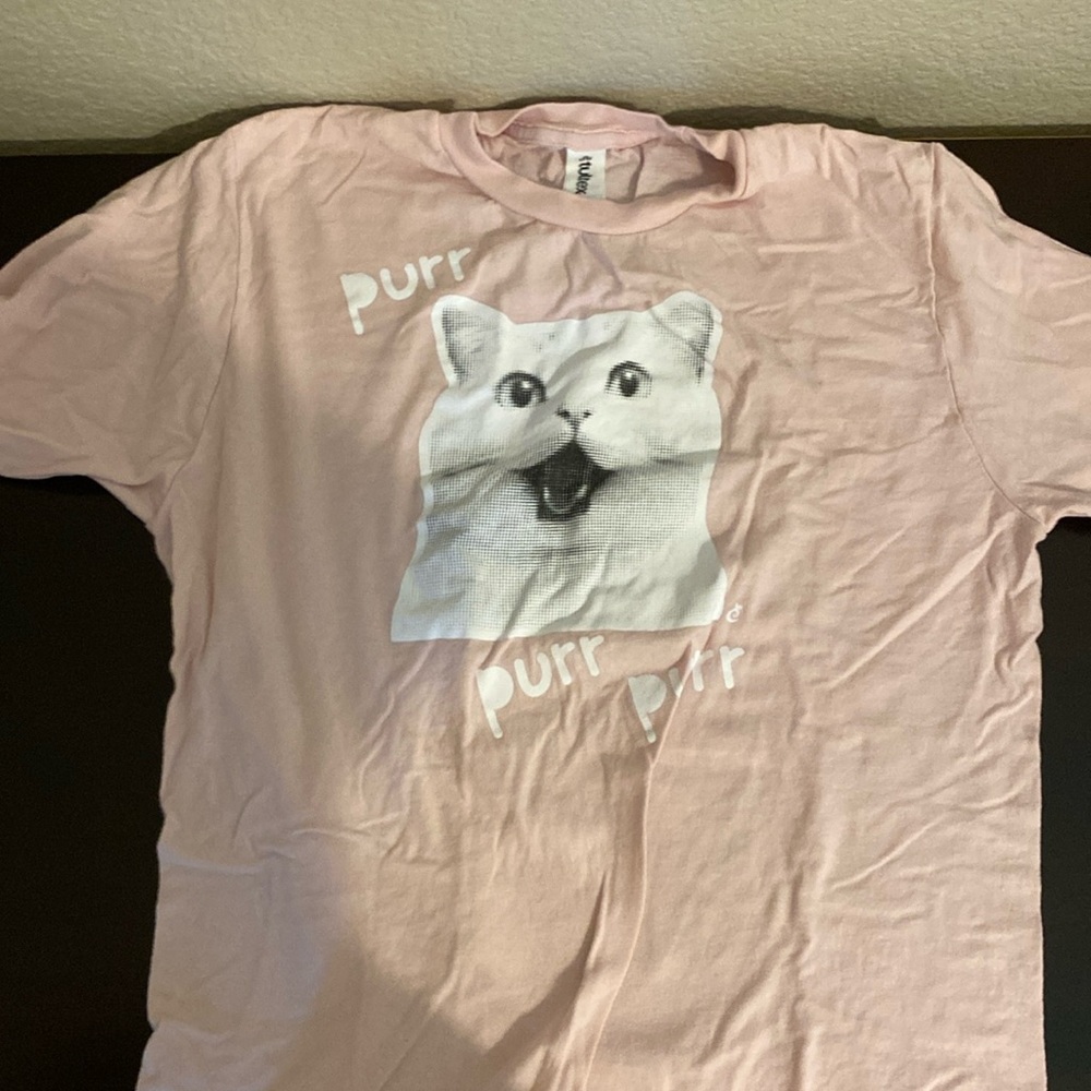 Funny women’s cat meme T-shirt